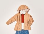 Jaqueta Parka Infantil Menina Bomber Com Capuz