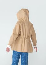 Jaqueta Parka Infantil Menina Bomber Com Capuz