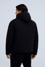 Jaqueta Masculina Puffer Com Capuz