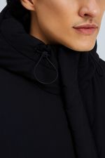 Jaqueta Masculina Puffer Com Capuz
