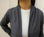 Casaco Cardigan Aberto Manga Longa