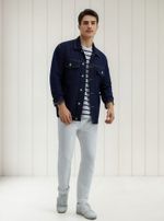 Jaqueta Jeans Masculina Trucker