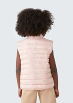 Colete Puffer Infantil Unissex Com Bolsos
