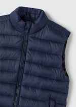 Colete Puffer Infantil Unissex Com Bolsos