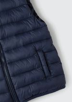 Colete Puffer Infantil Unissex Com Bolsos