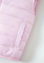 Colete Puffer Infantil Unissex Com Bolsos