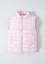 Colete Puffer Infantil Unissex Com Bolsos