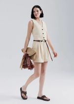 Colete Feminino Em Crepe