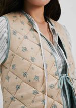 Colete Feminino Estampado Matelassê