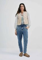 Colete Feminino Estampado Matelassê