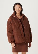 Jaqueta Puffer Feminina Oversized