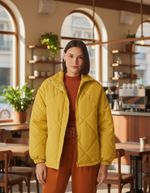 Jaqueta Puffer Feminina Oversized