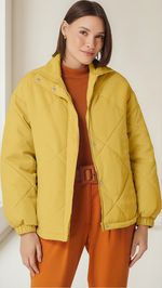 Jaqueta Puffer Feminina Oversized