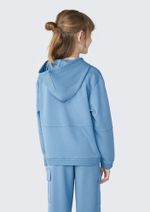 Jaqueta De Moletom Infantil Menina Com Capuz
