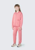 Jaqueta De Moletom Infantil Menina Com Capuz