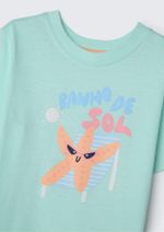 Pijama Infantil Menina Curto Com Estampa