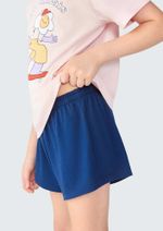 Pijama Infantil Menina Curto Com Estampa