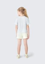 Pijama Infantil Menina Curto Com Estampa