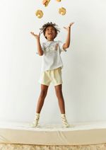 Pijama Infantil Menina Curto Com Estampa