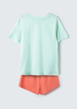 Pijama Infantil Menina Curto Com Estampa
