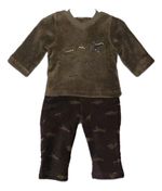 Pijama Infantil Menino Longo Estampado Em Fleece