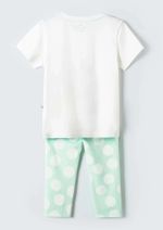 Conjunto Infantil Menina Com Calça Estampada