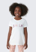 Conjunto Infantil Menina Com Calça Estampada