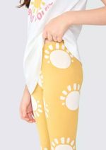 Conjunto Infantil Menina Com Calça Estampada