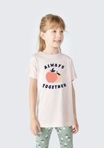 Conjunto Infantil Menina Com Calça Estampada