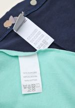 Conjunto Infantil Menina Com Calça Estampada