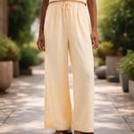 Calça Feminina Cintura Alta Em Liocel