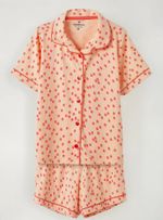 Pijama Infantil Menina Estampado Curto 2 Peças