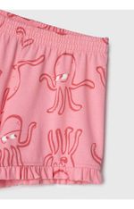 Pijama Curto Infantil Menina + Scrunchie