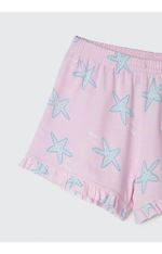 Pijama Curto Infantil Menina + Scrunchie