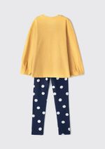 Conjunto Longo Infantil Menina Com Estampa