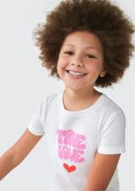 Conjunto Infantil Menina Curto Com Estampa