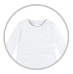 Blusa Básica Infantil Menina Manga Longa (6326 X)