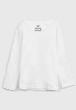 Blusa Básica Infantil Menina Manga Longa (6326 X)