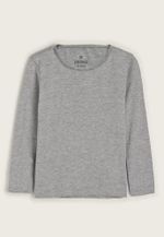 Blusa Básica Infantil Menina Manga Longa (6326 X)