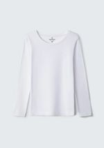 Blusa Básica Infantil Menina Manga Longa Com Patch