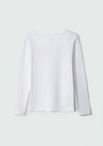 Blusa Básica Infantil Menina Manga Longa Com Patch
