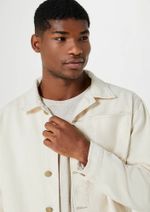 Jaqueta Em Sarja Masculina
