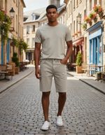 Bermuda Masculino Em Sarja