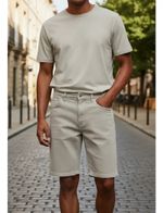 Bermuda Masculino Em Sarja