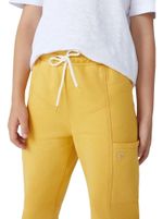 Calça Básica Infantil Menina Jogger Em Moletom Peluciado