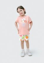 Conjunto Curto Infantil Menina Toddler