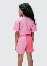 Conjunto Curto Infantil Menina Colorido