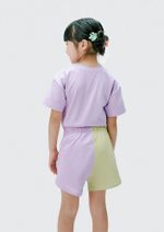 Conjunto Curto Infantil Menina Colorido