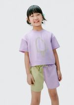 Conjunto Curto Infantil Menina Colorido