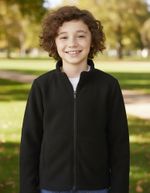 Jaqueta Infantil Unissex Gola Alta Em Fleece